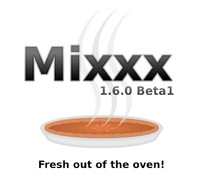 Mixxx 1.6.0 "Pie" Beta1 logo