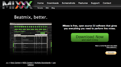 Mixxx Website